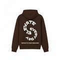 Brown Elevate Hoodie - “ALL TIME pulse”