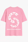 Pink Elevate Tee - “ALL TIME pulse”